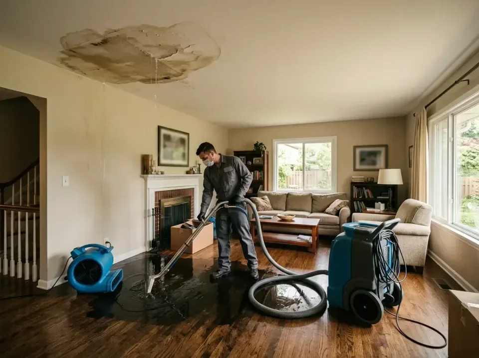 attic-pipe-burst-ceiling-drip-008 — frequently asked questions, Water Damage Restoration & Carpet Care in Lucerne, CA